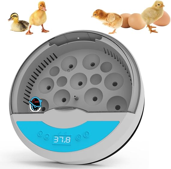Automatic Thermostatic Incubator, 9 Thermostatic Incubators, Egg Incubator with LED Digital Display