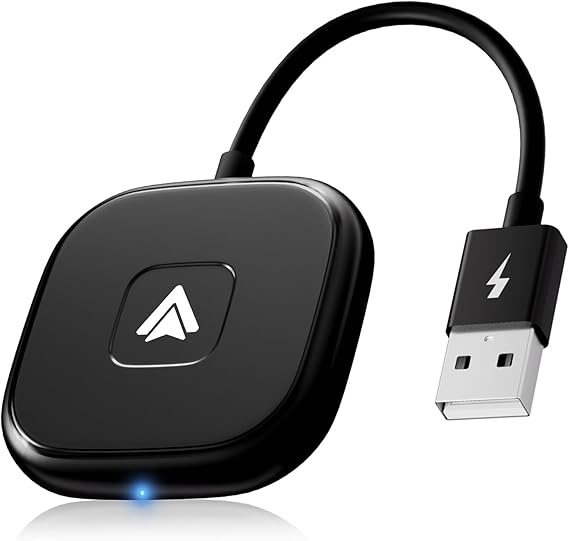Android Auto Wireless Adapter for Wired Android Auto Cars | Converts Wired to Wireless, Easy Setup Plug & Play, Seamless Connection, Stable and Fast