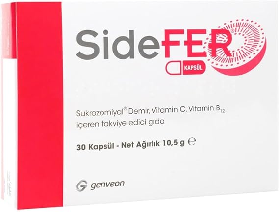 Sidefer 30 Kapsül Gıda Takviyesi