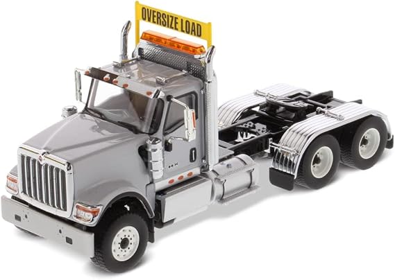 Diecast Masters International HX520 SFFA Day Cab Tandem Tractor | 1:50 Scale Model Semi Trucks Light Gray by 71005