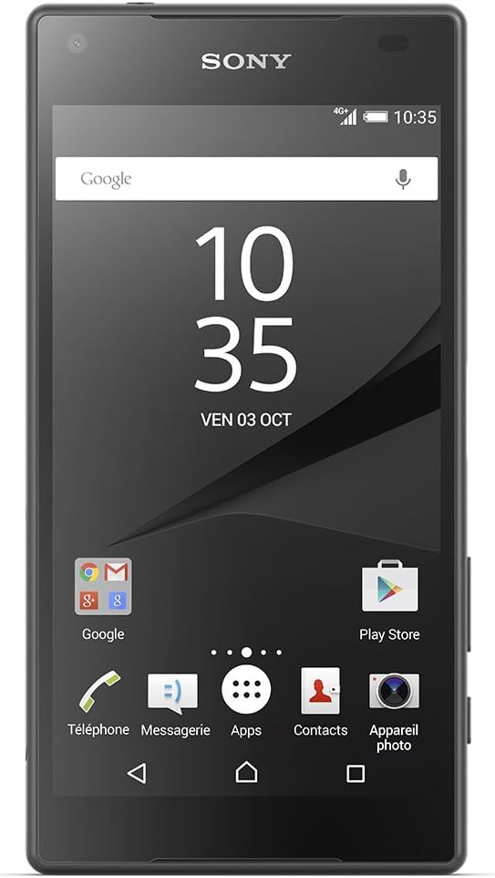 Sony Xperia Z5 Compact 32GB 4G Black - smartphones (Single SIM, Android, NanoSIM, EDGE, GPRS, GSM, HSDPA, HSUPA, UMTS, LTE)