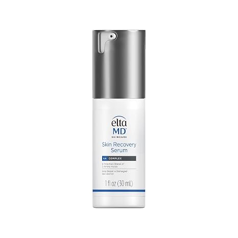 EltaMD Skin Recovery Face Serum, Anti-Redness Facial Serum, 1 oz | Reduces Facial Redness Within 24 Hours, Leaves Skin Feeling Clean and Hydrated, Removes Sunscreen, For All Skin Types