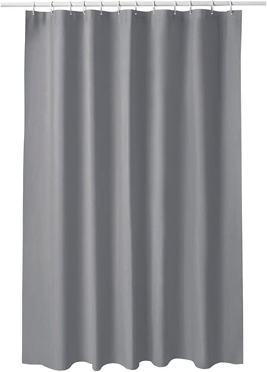 IKEA Shower Curtain Bathroom Curtain Gray Color 180x200 Cm 100% PEVA 6554r4