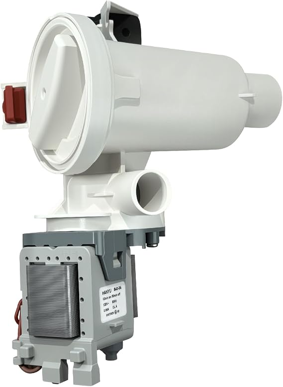 WPW10391443 W10391443 Washer Drain Pump Assembly, Replacement Part3020184 AP6020786 PS11754106 EAP11754106 B40-3A PD00008107, Compatible with Amana Maytag Whirlpool Washers