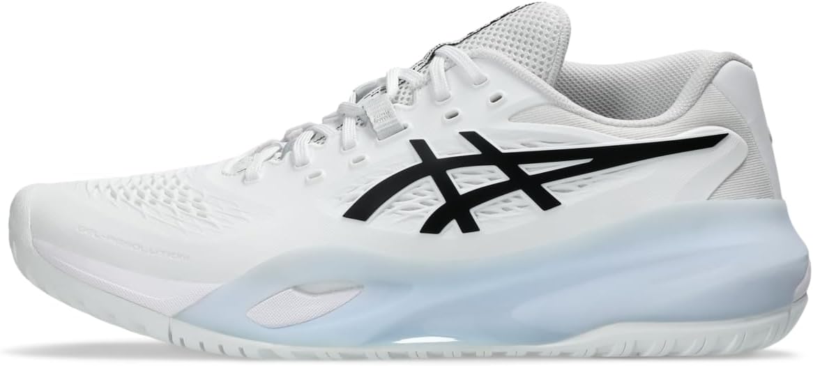 ASICS Men's GEL-RESOLUTION X Tennis Shoe, White/Black, 10.5