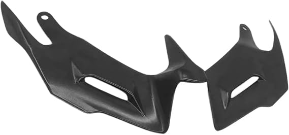 Motorcycle Inside Cover Fairing Panel Aerodynamic Winglets Pneumatic Front Fairing Wing Lower Cover Protector Motorcycle Spoiler for YZF R3 R25 2014-2018