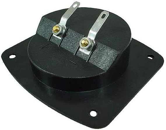 Subwoofer Box Terminal Cup 2 5/8" Round Speaker Enclosure Terminal ASC | Recessed flush-mount design, fits 2 5/8 inch cutouts, marked positive negative posts, simple wire hookup