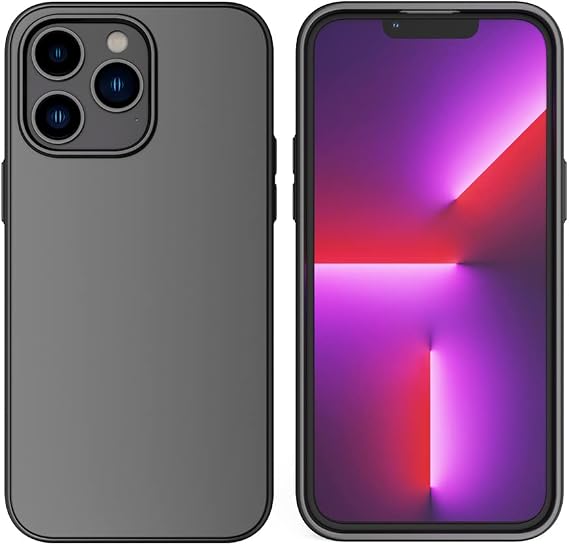 iPhone 14 Pro Max用ブラックUrbane電話ケース プレミアムフルボディ保護ケース