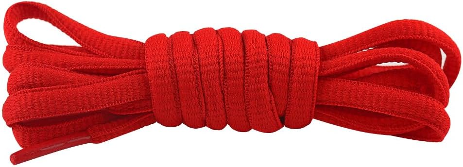 Oval Athletic Shoelaces Half Round Shoe Laces for Sneakers Running Shoes Sport Shoe Strings 23 Color