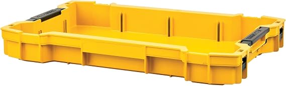 DEWALT Tough System 2.0 DWST83407-1 Tray, Small Tool Box, Storage Case, Tool Box, Internal Tray, Stackable Storage