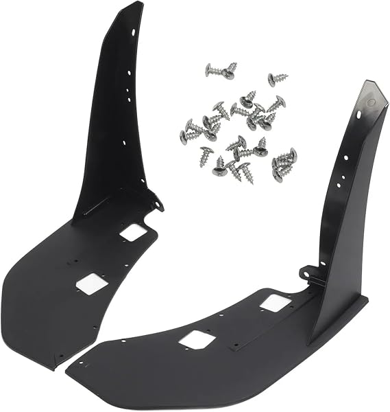 Side Skirts Edge Guards For Mustang For GT500 2014 To 2021 Pair Of Front Bumper Corner Spoiler
