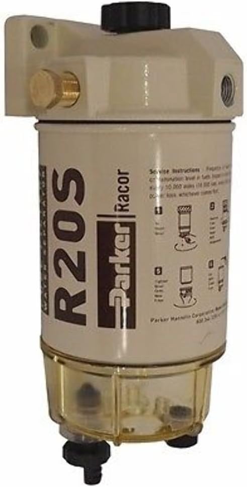Racor 30GPH SPIN-ON FUEL FILTER W/PRIMER RAC 230R2