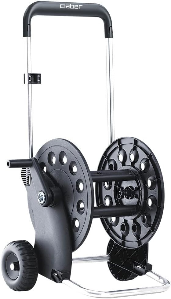 Claber Ecosei Hose Reel with Sturdy and Lightweight Aluminium Frame