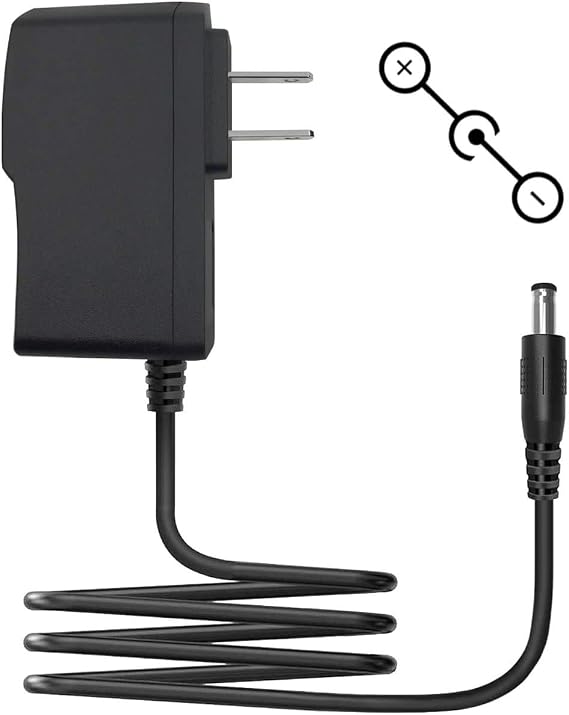 Replacement Power Supply/AC Adapter for Donner Pedals: DT Deluxe, DT-1 Tuner, Vowel, EQ Seeker, Stylish Fuzz, Triple Looper, Tutti Love