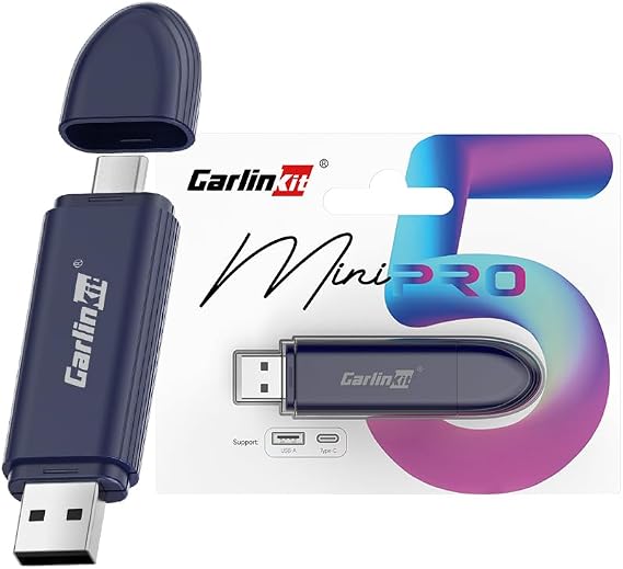 Carlinkit 5.0 SE Pro Kablosuz Android Otomatik ve CarPlay Adaptörü, OEM Araçlar için Kablosuza Dönüştürme (Model Yılı: 2015 - 2026) Kablolu CarPlay ve Android Auto Cars ile Uyumlu
