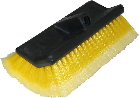Deluxe 10" Bi-Level Heavy Duty Wash Brush Head, Flow-Thru or Dip Brush