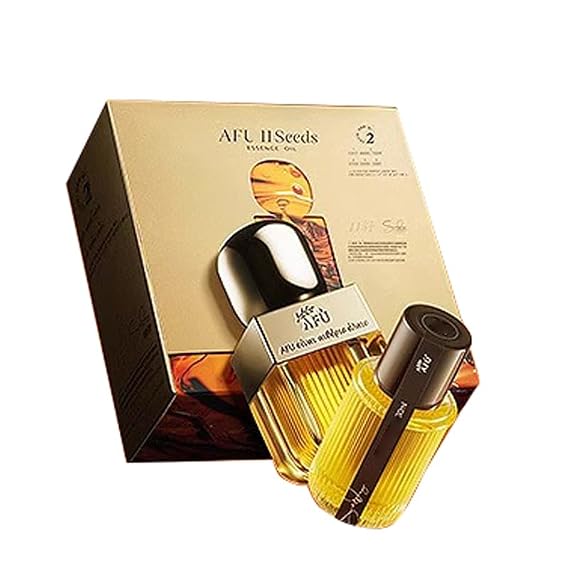1Box Version 3.0 AFU Oil Essence Oil Intensive Skin Serum, 11 Kinds of Plant Extract Oil Squalane Serum Renew Firm Lift Make Your Skin Clear & Transparent, 30ml+30ml