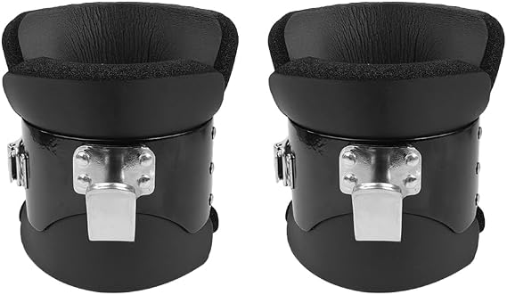 2 Pcs Gravity Boots with Safety Lock, Inversion Boots for Gravity Training, for Overhang on the Back and ABS Training