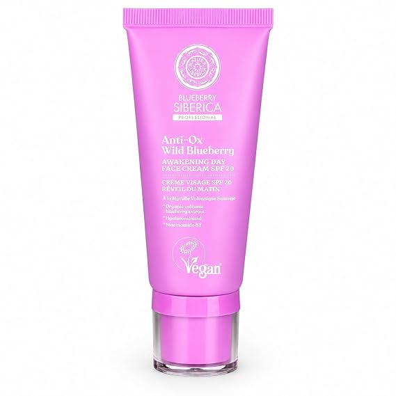 Natura Siberica Natural Anti-OX Wild Blueberry Day Face Cream SPF 1.69 fl oz
