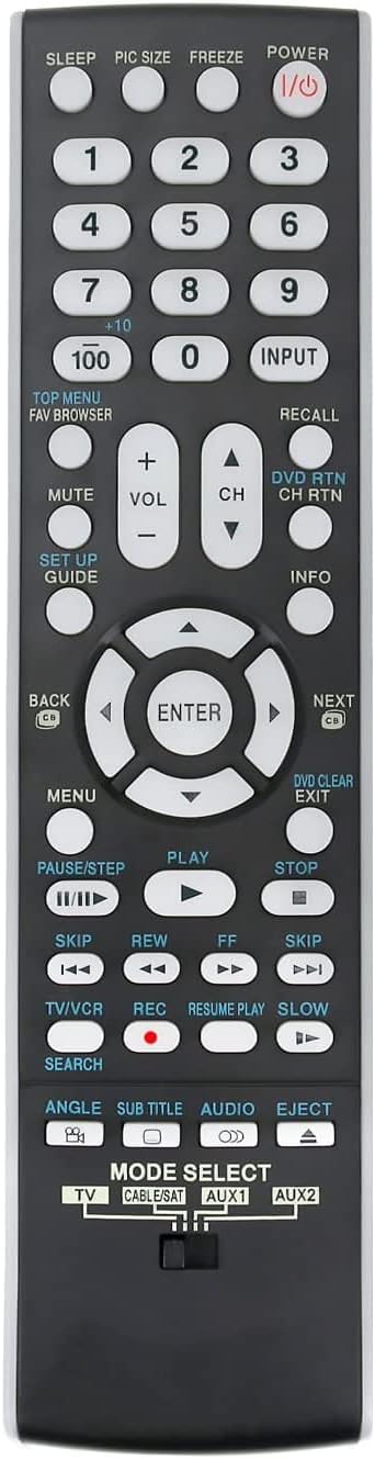 Remote Control TOB-907 for Toshiba TV 42RV530U 52RV530U 42RV535U 46RV535U