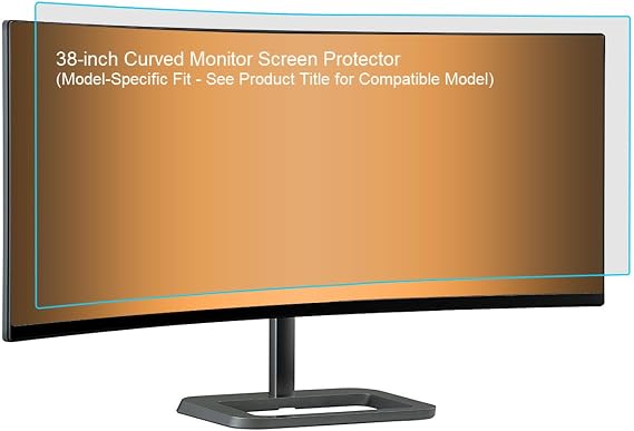 Light Matte Screen Protector for Dell UltraSharp U3818DW 38" Curved Monitor