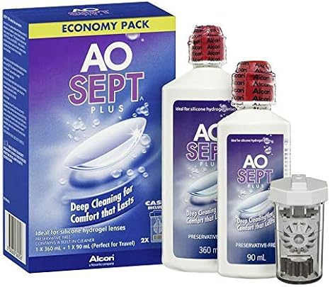 AoSept Plus Economy Pack 360ml and 90ml