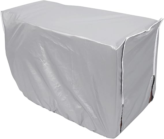 Silver Polyester Air Conditioner Cover, 94x40x73cm