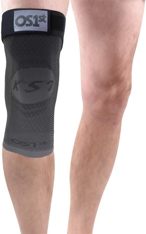 OS1st Adjustable Knee Sleeve KS7+ for perfect fit, relieving knee pain, tendonitis pain, and reducing inflammation