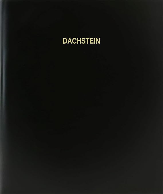 BookFactory Dachstein Log Book/Journal/Logbook - 120 Page, 8.5''x11'', Black Hardbound (XLog-120-7CS-A-L-Black(Dachstein Log Book))