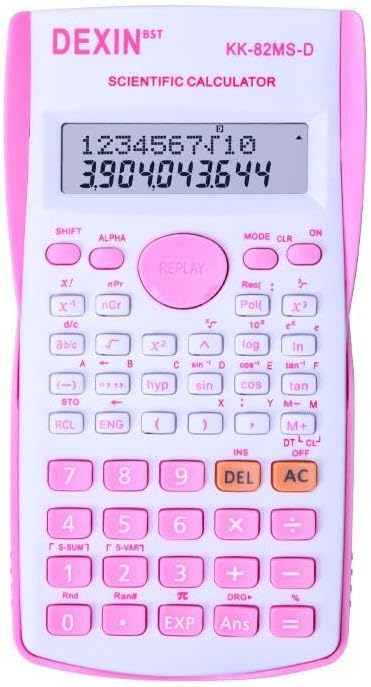 Valkyrie Dexin 240 Fonksiyonlu Çift Satır Bilimsel Hesap Makinesi Beyaz