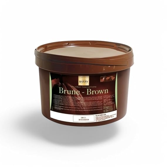 Cacao Barry Pate a Glacer Brune (Premium Dark Compound) 5kg Bucket