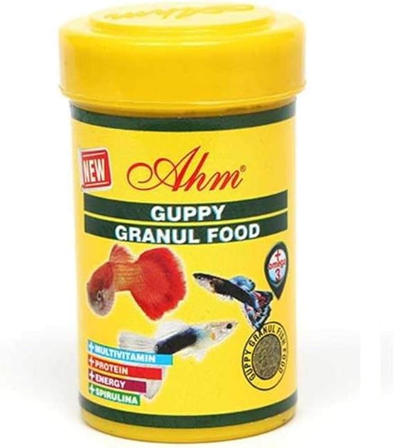 Ahm Guppy Granul Food 250 Ml Balık Yemi