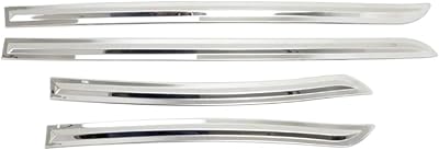 Car Accessories Compatible for Jeep Cherokee 2014-2018 2019 2020 2021 Exterior Chrome Side Door Line Strip Body Skirt Molding Trim Sticker