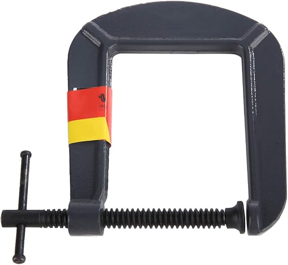 Deep Throat C Clamp Clamp Deep Steel Heavy Duty G Type,Heavy Duty G Type Woodworking and C Clamp Diy Carpentry Clamping Device Cast Steel Deep Throat G Clamp Woodworking Fixed U Shaped (70 110MM)