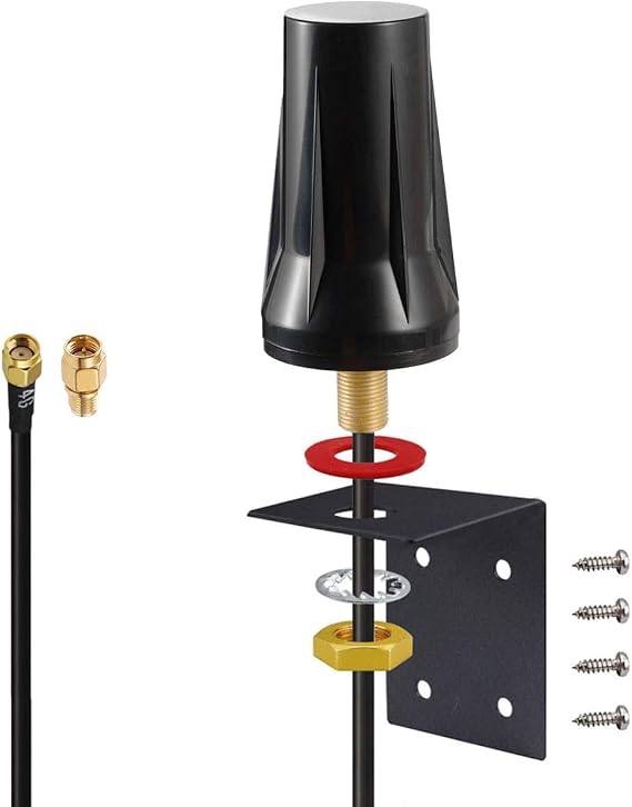 Long Range Waterproof 4G LTE Cellular Replacement Antenna for Reolink GO PT Plus/Duo 2 LTE/TrackMix LTE/Go PT Ultra/Keen Ranger PT 4G LTE Cellular Security Trail Camera(NO WiFi), Eifagur