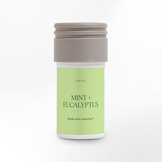 Aera Mini Mint & Eucalyptus Fragrance Refill for Mini Diffuser - 12.5 ml | Notes of garden mint, citrus and eucalyptus, Made with OdorOut Technology ,Essential oil, works with Aera Mini Diffuser