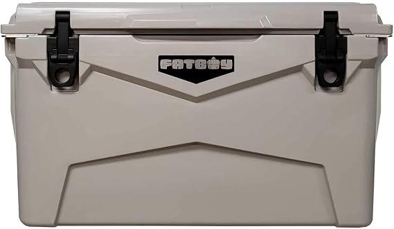 Fatboy 45 Quart Roto Molded Hard Sided Cooler (Gray)