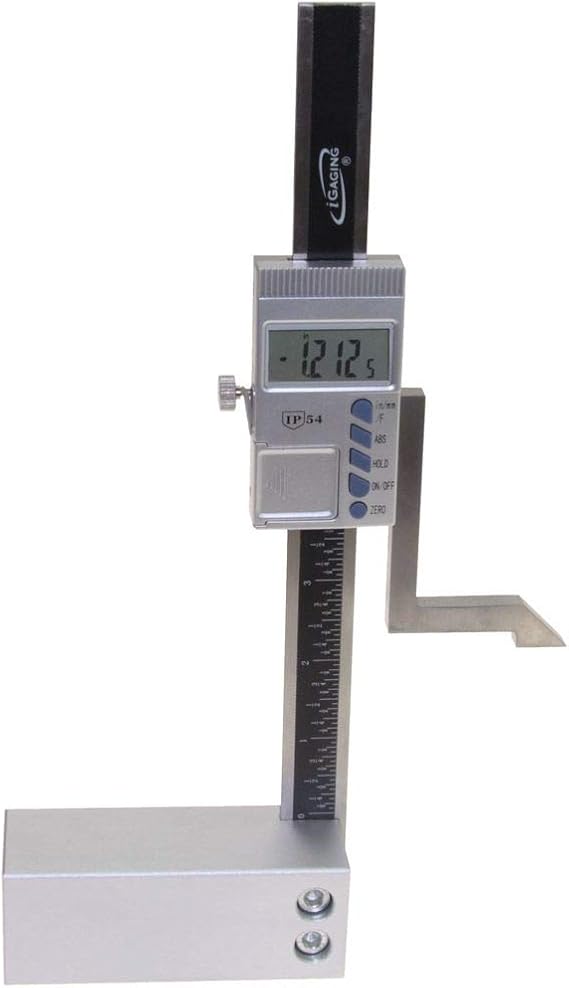 iGaging Digital Electronic Height Gauge with Magnetic Base, 6 Inch