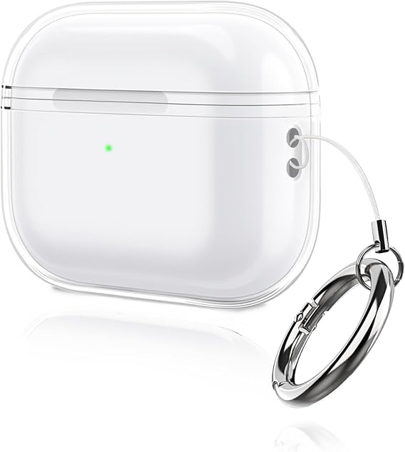 Fintie Protective Case for AirPods Pro 3rd Gen (2025), Crystal Clear