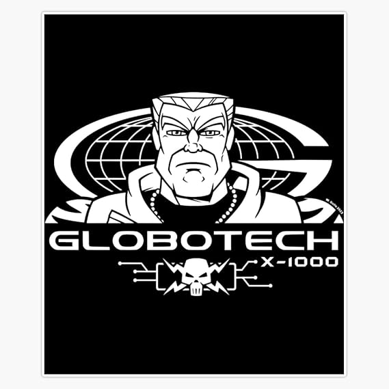 LAD Studio Globotech Soldier Sticker Bumper Sticker Vinyl Decal 5""