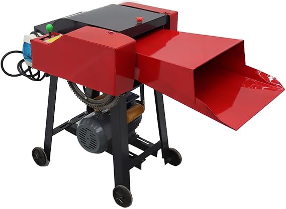 6-Blade Hay Cutter Pulverizer 220V 1PH Adjustable Cutting Length