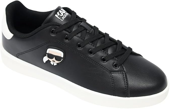 Karl Lagerfeld Mens Claude Lace Up Sneaker