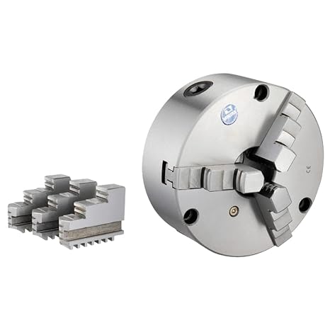 HHIP Vertex 6" 3-JAW Front Mount Lathe Chuck 2 Sets of Jaws (3800-5822)