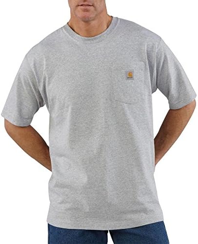 Carhartt Mens K87 Workwear Pocket Short Sleeve T-Shirt Regular and Big & Tall Sizes