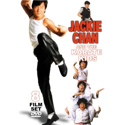 Jackie Chan & The Karate Kids 8 Film Set