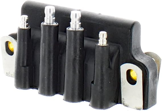 Johnson Evinrude OMC OEM Dual Ignition Coil Assembly, 0777664 0583298 0583740