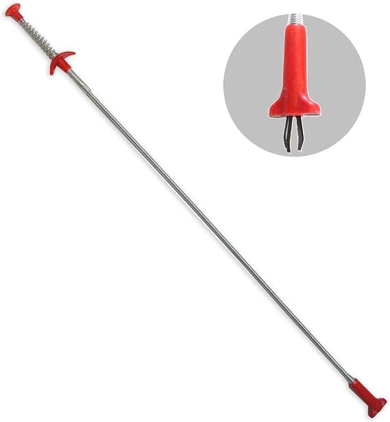 24" (61 cm) 2-in-1 Magnetic & Claw Pick-Up Tool | Extended Reach & Dual Functionality