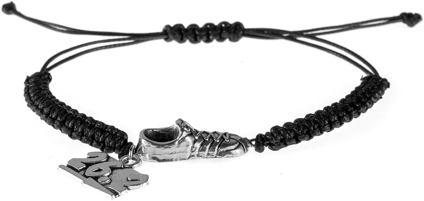 Bracelet w/ Track & Cross Country Designs for Female Runners