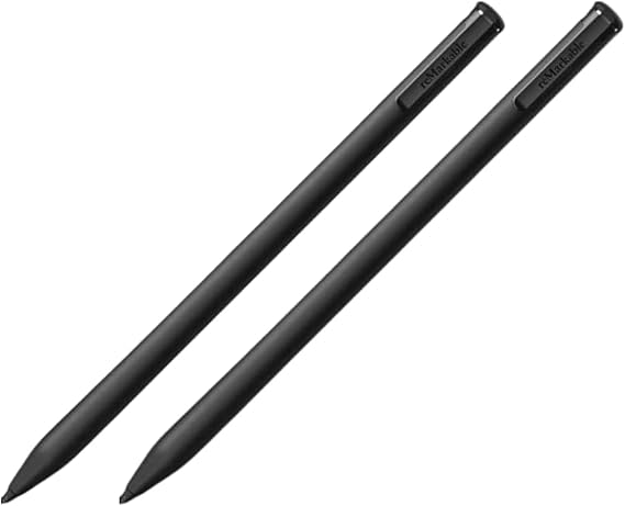Original Replacement Marker Pen Stylus for Remarkable 2, Pack of 2, Black