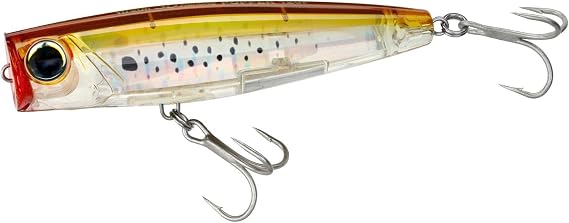 Yo-Zuri R1412-HPBK: 3D Inshore Popper (F) 120Mm 4-3/4", Peanut Bunker